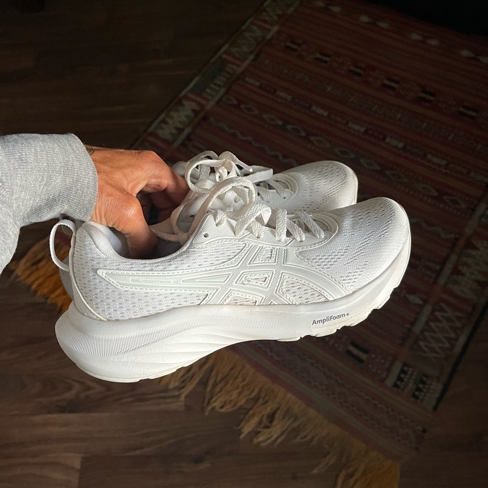 ASICS Women's White Running Shoes